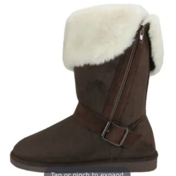 Easy USA Women’s Winter Boots sz 7 Warm Fur‎ Insulated NEW # F516 - Picture 1 of 9
